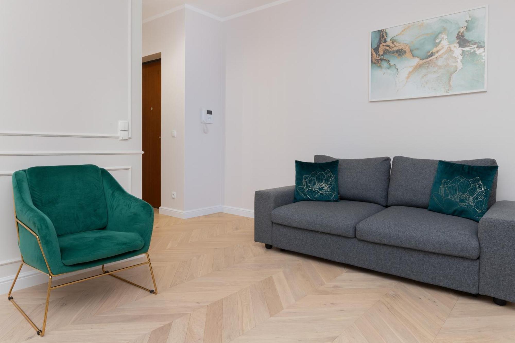 Lux Apartment Niemcewicza With Ac & Balcony Warsaw Ochota By Noclegi Renters Dış mekan fotoğraf